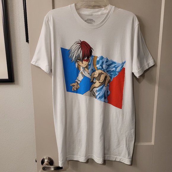 My Hero Academia "Todoroki" T-Shirt - Size M. Unisex - Picture 1 of 6